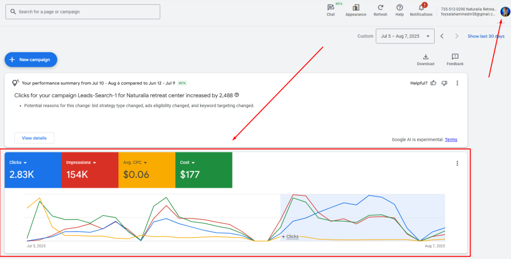 google ads portfolio